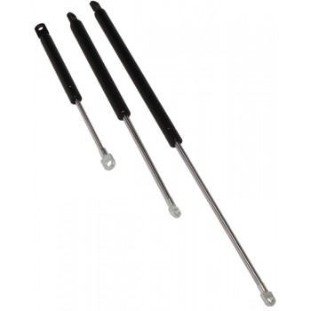 Molla a gas in acciaio verniciato occhio - occhio , lunghezza 355 mm